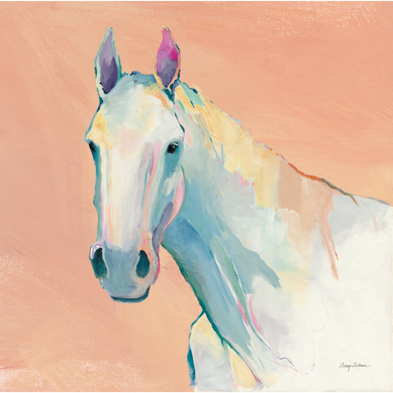 Horace On Pink by Avery Tillmon - Wrapped Canvas Painting, 51cm H x 76cm W