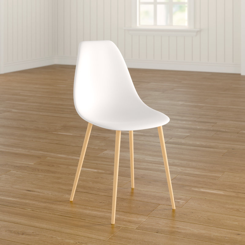 Toothman 45cm H Side Chair, White