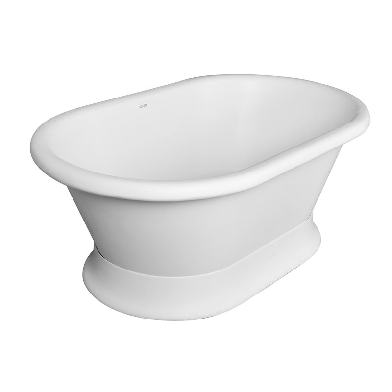 66'' x 40'' Solid Surface Bathtub