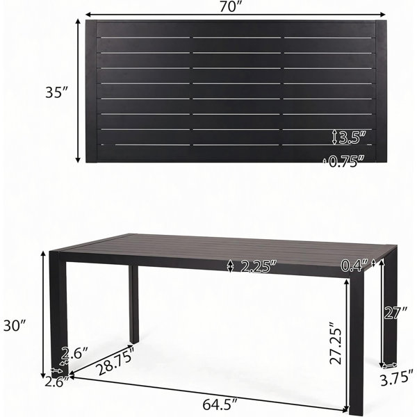 Dimensions du produit