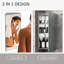 Isay Surface Framed Mirrored Bathroom Cabinets with Mirror and 2