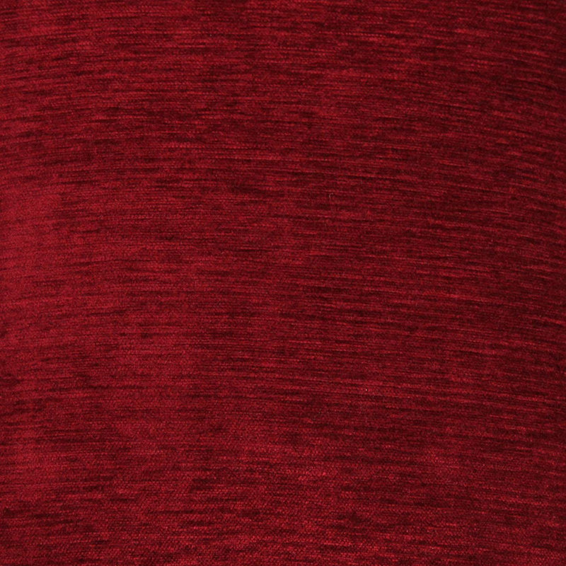 Chenille Reversible Pillow Cover, Red/Gray, 12" x 20"