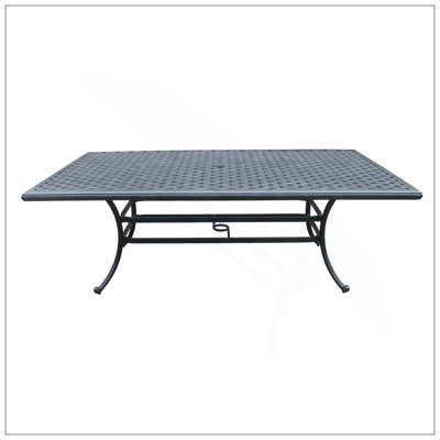 Rectangle Dining Table, Dark Lava Bronze