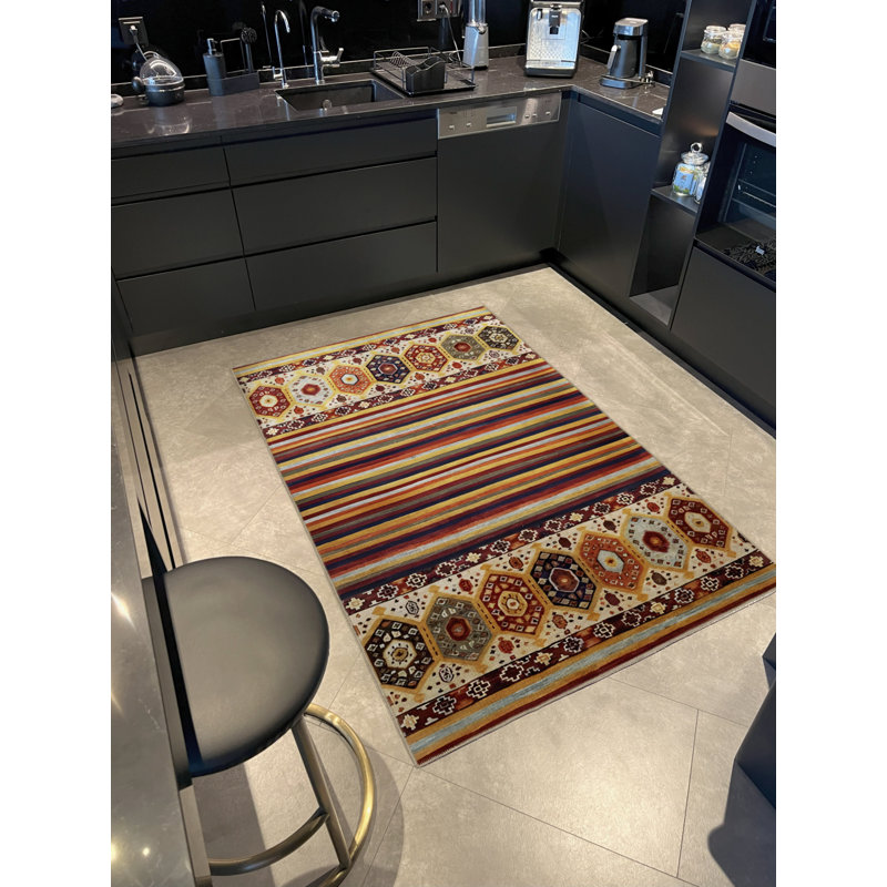 Winette Moroccan Indoor / Outdoor Rug, Rectangle 3'4" x 6'7"