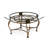 Clarkedale Glass Top Single Coffee Table