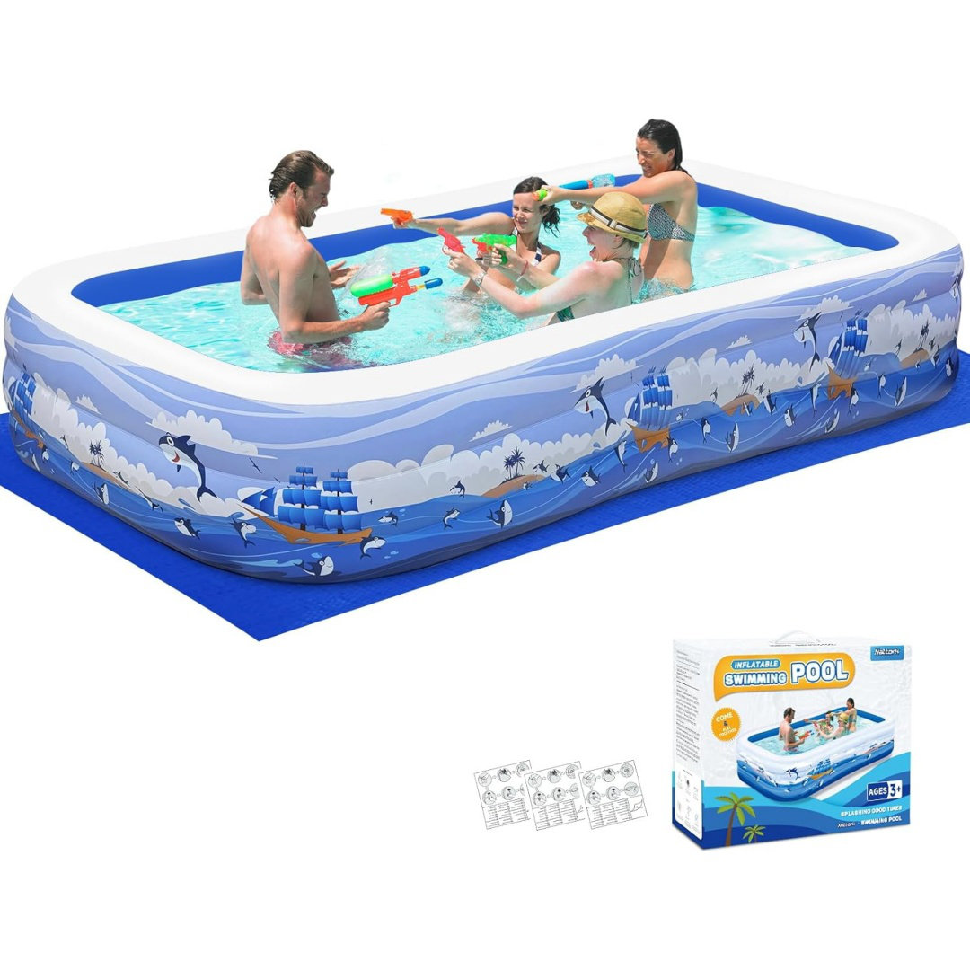Inflatable Pool Shell DESIGN SHOP BY SHELL Inflatable Swimming Pool For Adults- 145