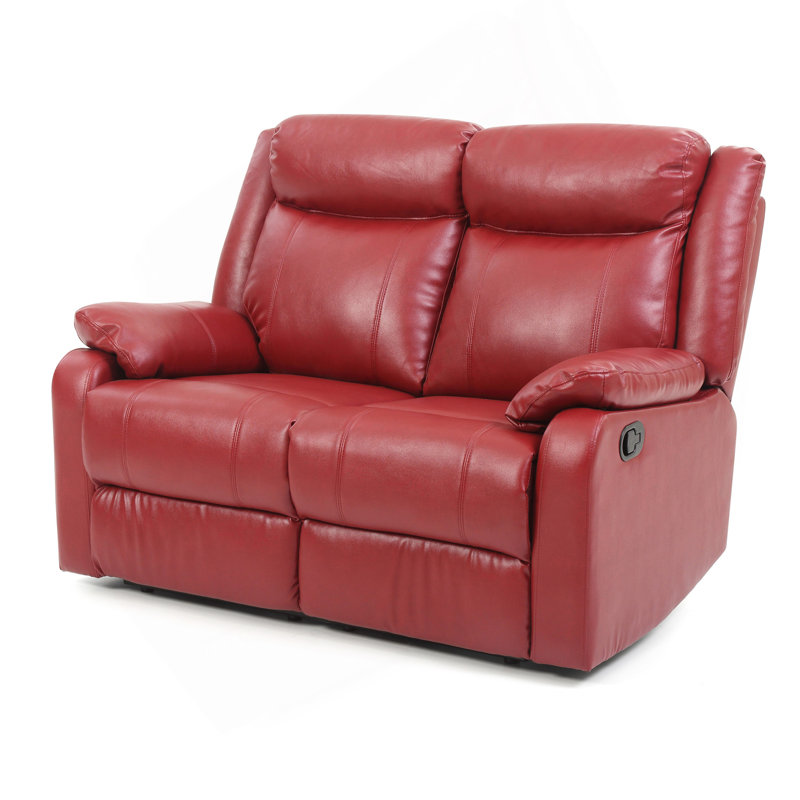 Causeuse inclinable Glory Furniture, rouge, Rouge