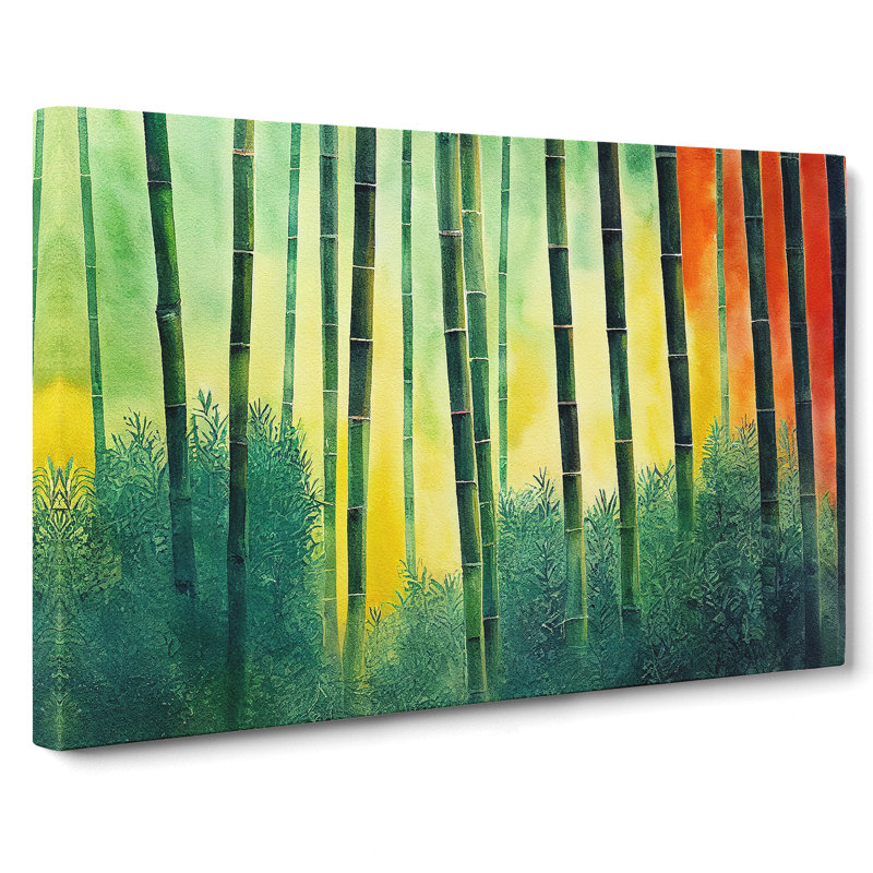 Bamboo Forest Vol.4 - Wrapped Canvas, 40cm H x 60cm W x 3cm D