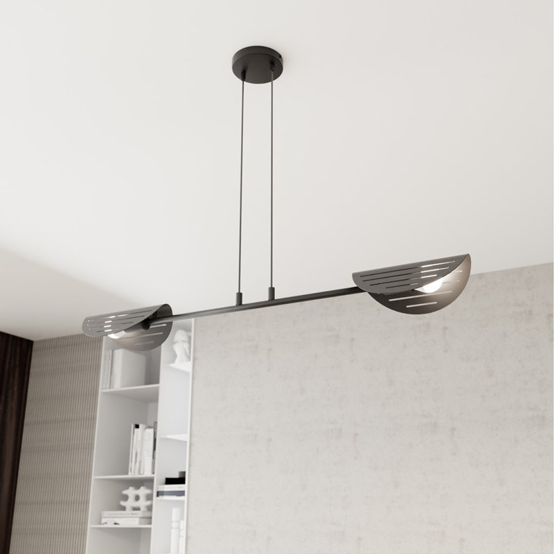 Daquisha 2 - Light Matte Black Pendant