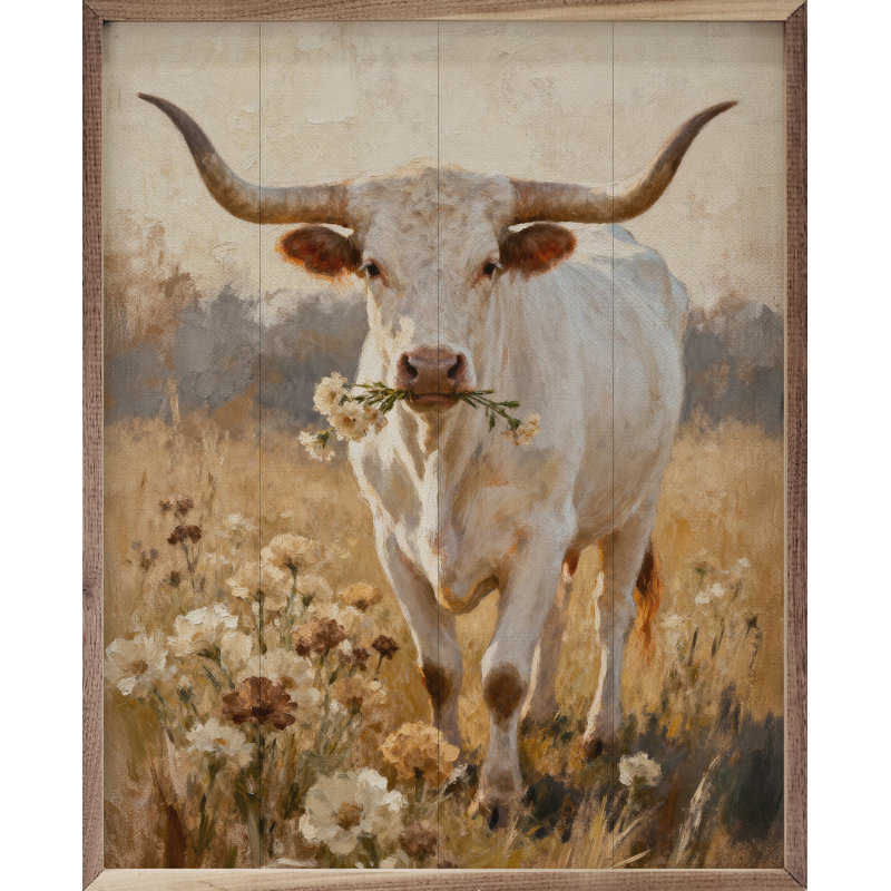 Golden Meadow Longhorn, H 30 po x l 24 po