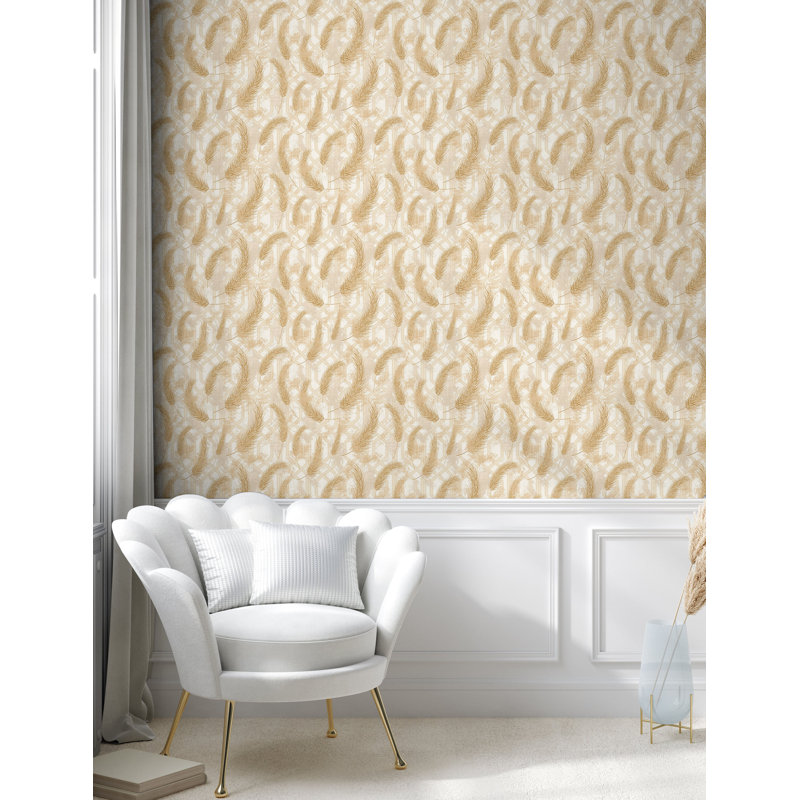 Papier peint adhésif Bay Isle Home ™ Meadow Vibes pour la maison, L 72 po x l 13 po