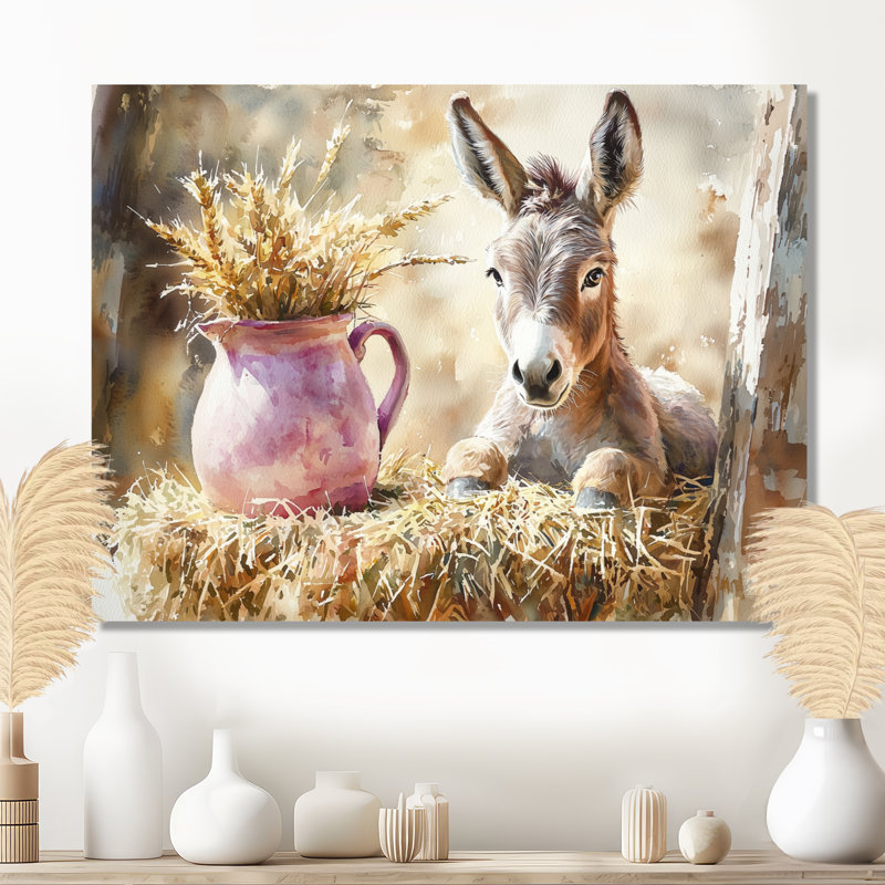 Doelling - Animals Wall Art, H 12 po x l 20 po, Toile tendue, Ne s’applique pas