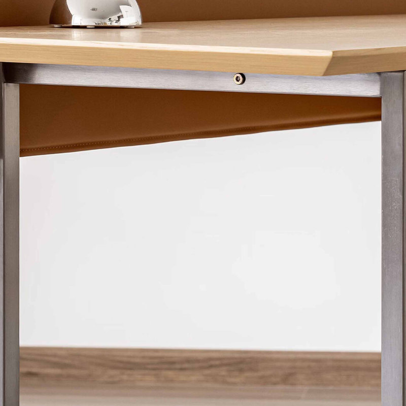 Bureau minimaliste de style italien, H 31,69 po x l 47,24 po x P 22,24 po