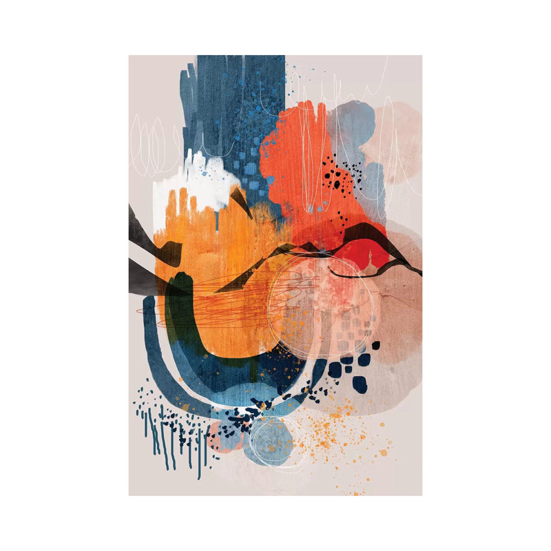 Wave - Wrapped Canvas Print, 66.04 cm H x 45.72 cm W x 1.91 cm D
