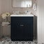 Hameau de 30 po Ariel Meuble-lavabo avec comptoir en quartz blanc Carrara-1436562365