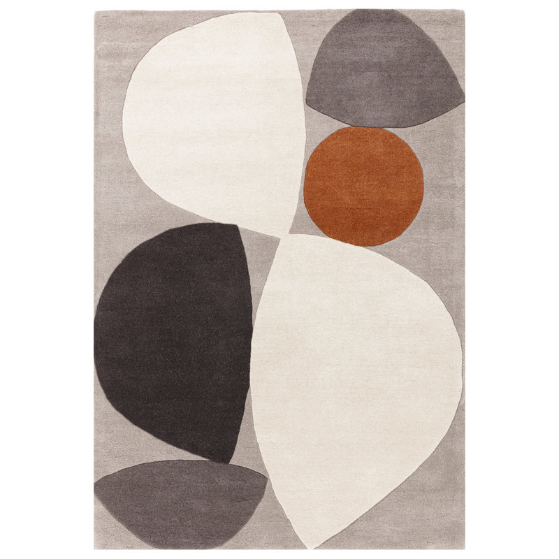 Wool Hand Tufted Area Rug, Rectangle 160 x 230 cm