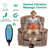 Ellea Upholstered Heated Massage Chair-1971396602