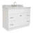 Hamlet 49'' Single Bathroom Vanity with Carrara Marble Top-60199461