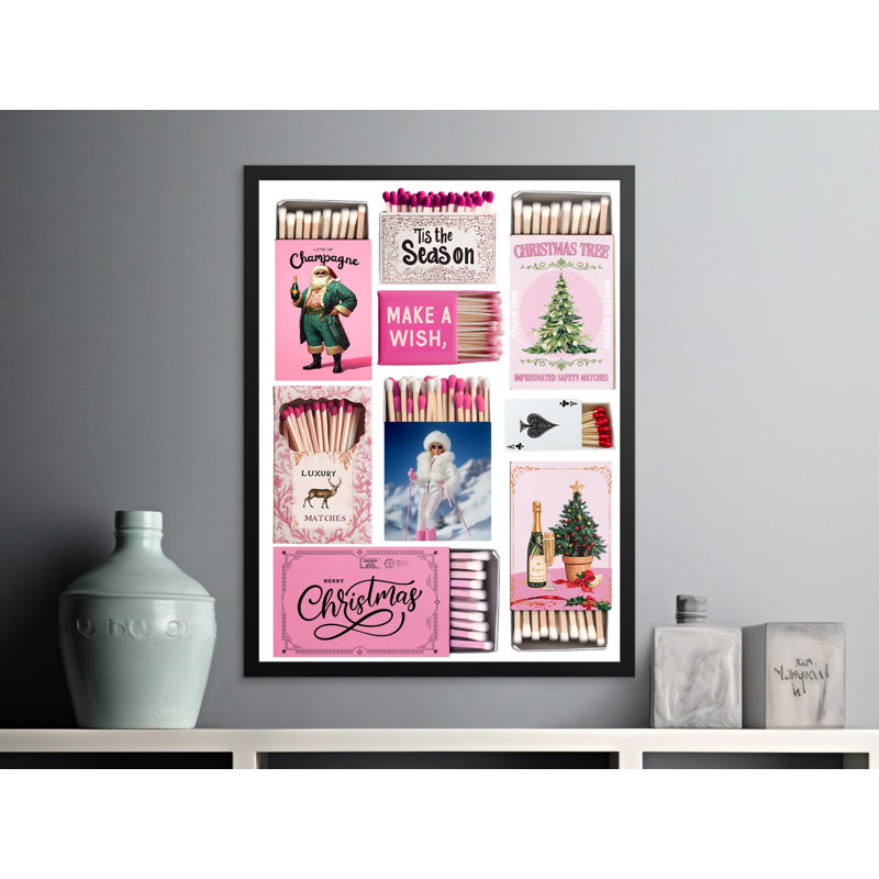 Caroline 1 Piece Floater Frame Wall Art, 9x11