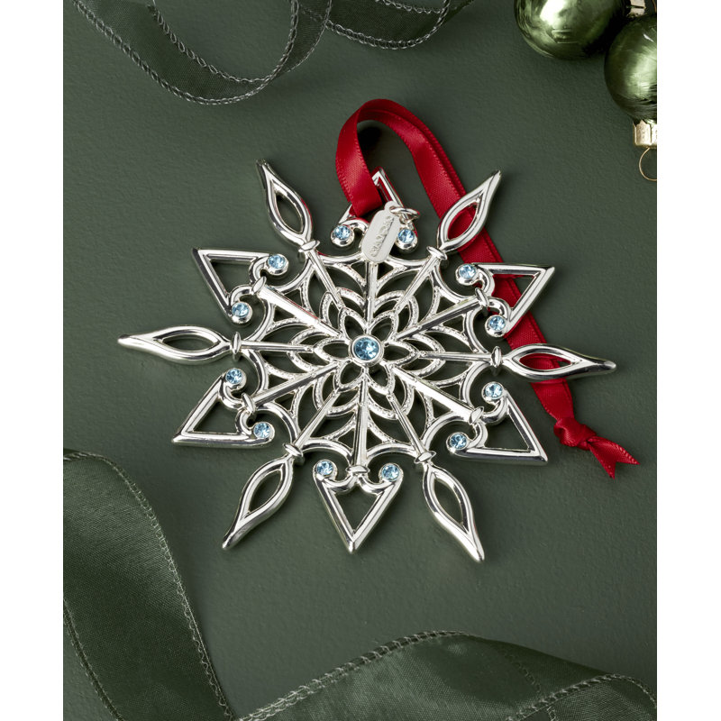 2025 Snow Majesty Silverplate Ornament