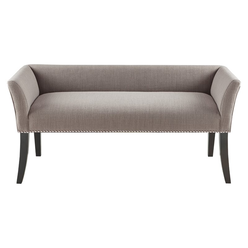 Wrought Studio Kaysen Upholstered Nailhead Accent Bench & Reviews | Wayfair