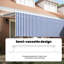 Brayden Studio 350cm W x 200cm D Fabric Cover Retractable Door / Window Awning-1871095670