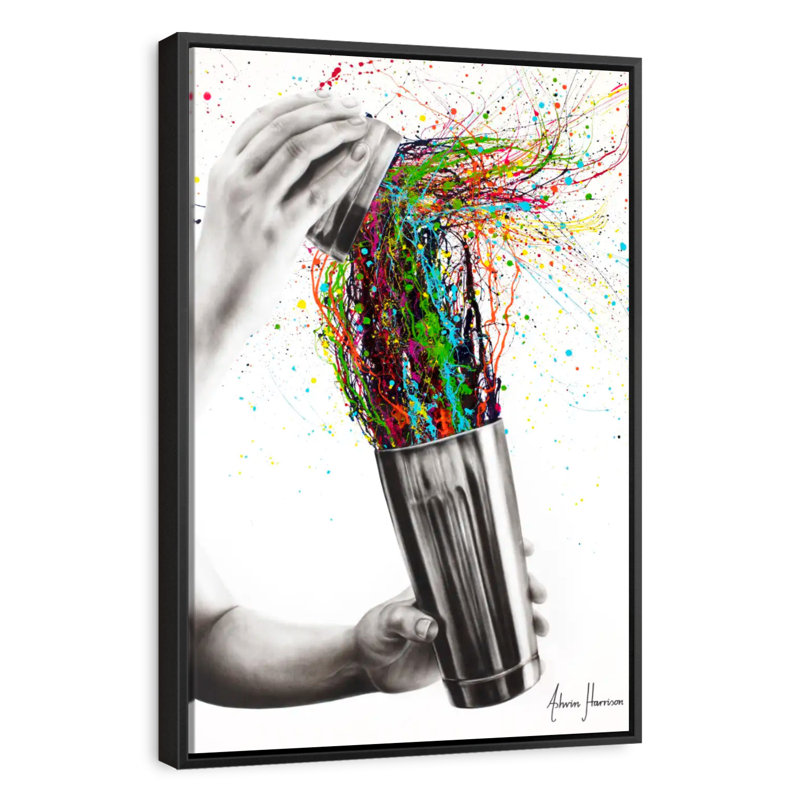 Shake It, Cadre flottant noir, 27 po x 40 po