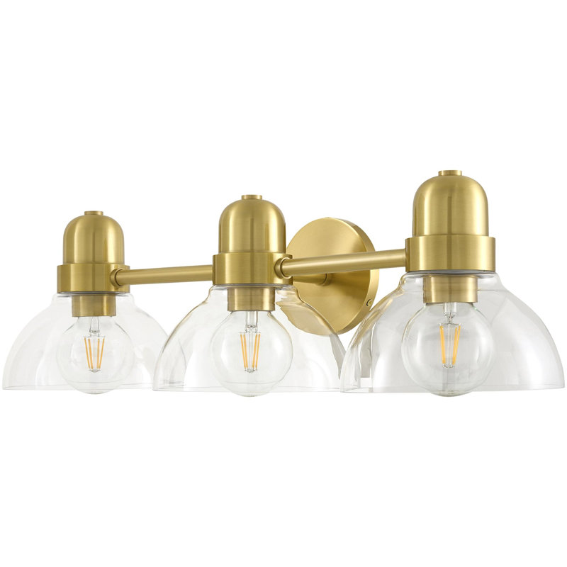 Solvoro Wall Sconce, 3 Lights, 7" H x 25" W x 8.5" D
