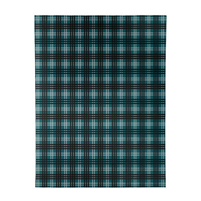 Tapis écossais vert