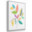 Moon Rising Leaves I, ensemble de 3 toiles encadrées sur toile-97709676-97709675