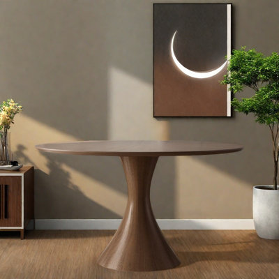 Solid Wood Multilayer Dining Table for Cozy Meals.