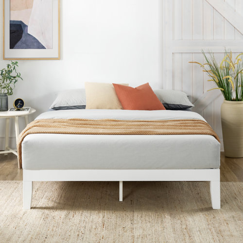 Red Barrel Studio® Harlow Solid Wood Platform Bed & Reviews | Wayfair