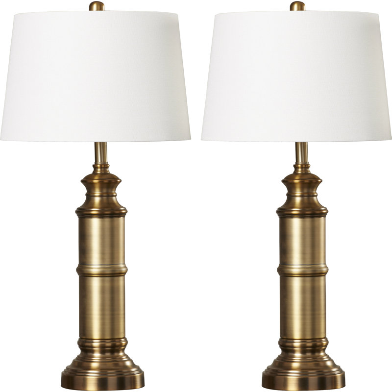 Costigan 30,5" lampe de Table, En laiton