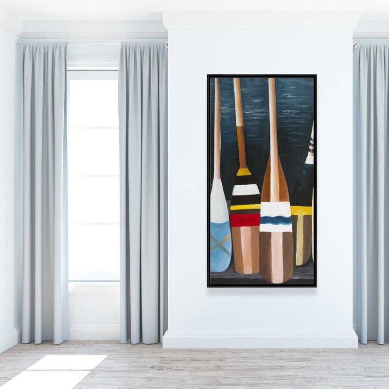 Pagaies colorées - Art sur toile pour la décoration intérieure