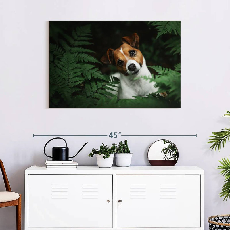 Brampt Adorable Terrier, 24'' H x 36'' W