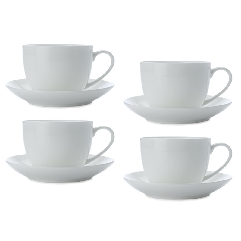 Cup & Saucer Cashmere  230ml - Pack of 4