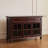 Modern Nut-Brown Solid Wood Sideboard