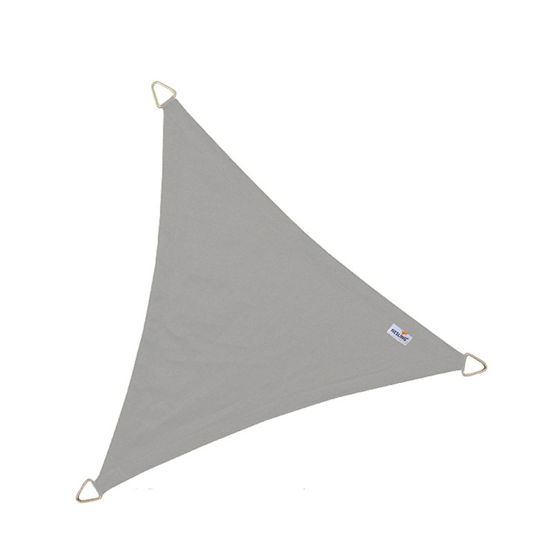 Bowbridge 4m x 4m Triangle Shade Sail, Grey