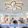 30.7 ‘’ 6-Blade Dimmable LED Ceiling Fan 6 Gear Speed with Remote Control and APP