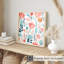 Impression florale scandinave florale-481220730