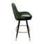 Tabouret de bar pivotant extérieur touffeté-117321617
