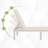 Patioflare Outdoor Lounge Chair, Cream-1829229521