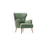 Fauteuil à oreilles rembourré Plattville-1942793176