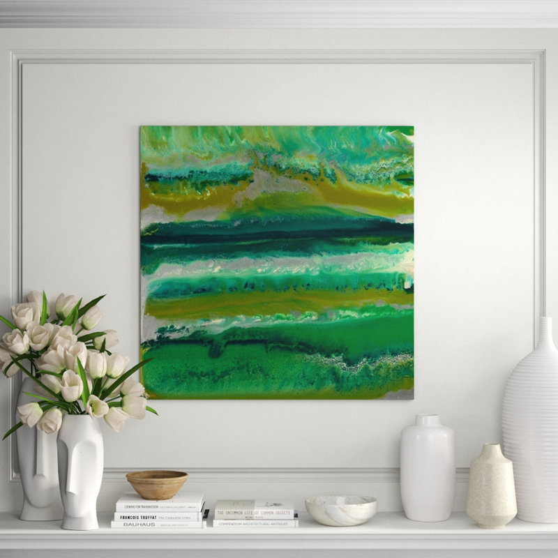 Trifle III Painting by Danielle Davis, Outdoor, 36" H x 36" W x 1.5'' D