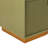 Poole Modern Textured Nightstand With Geometric Top And Dual Storage Drawers-116484470