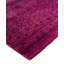 Tapis mauve en laine noué à la main moderne 3 pi 10 po x 6 pi 2 po Copes