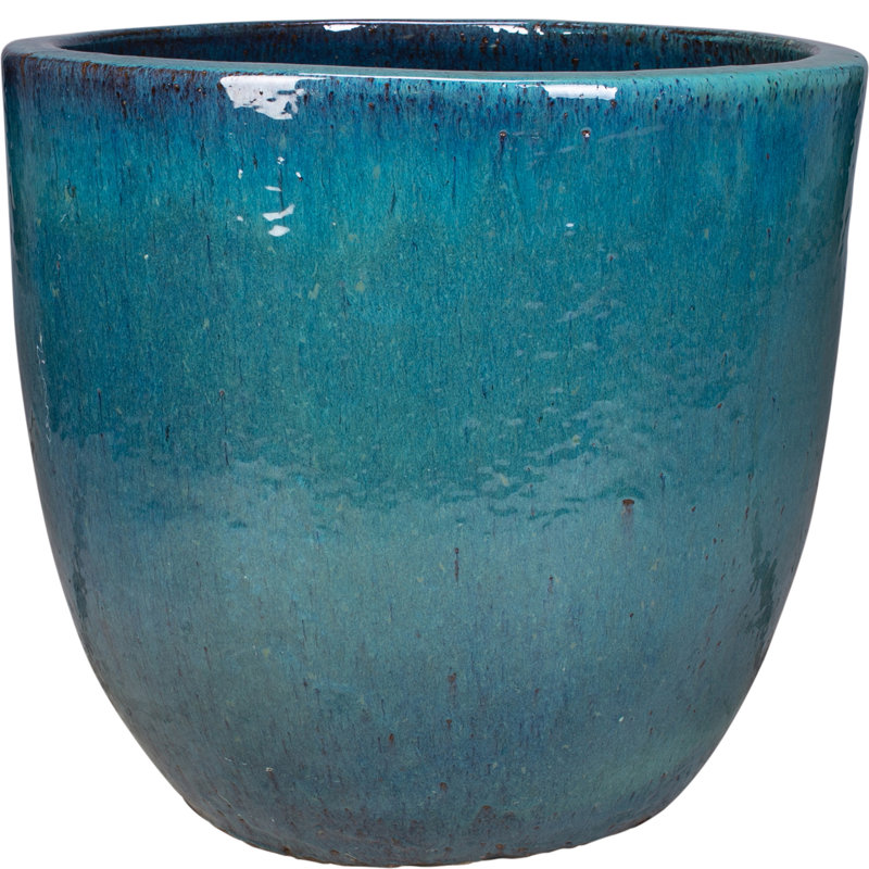 Jardinière aubergine de 56 cm - Bleu, Light Blue