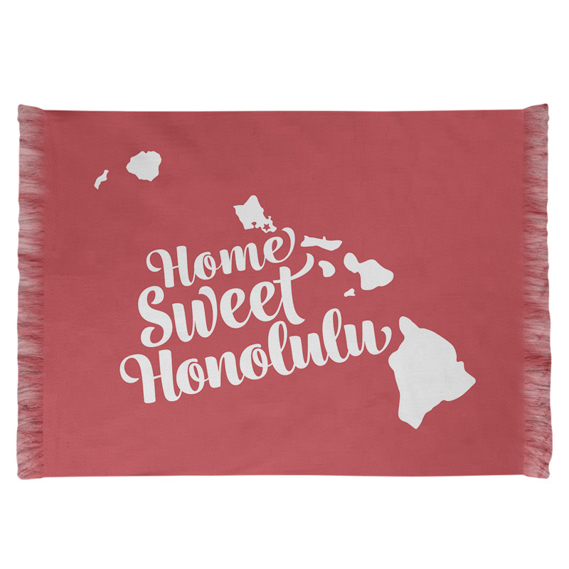 Tapis de zone rouge hawaii honolulu