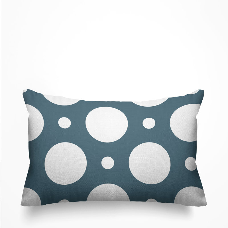 Fisk Outdoor Rectangular Pillow Cover & Insert, Slate