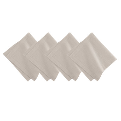 La Classica 4 Piece Linen Napkin Set
